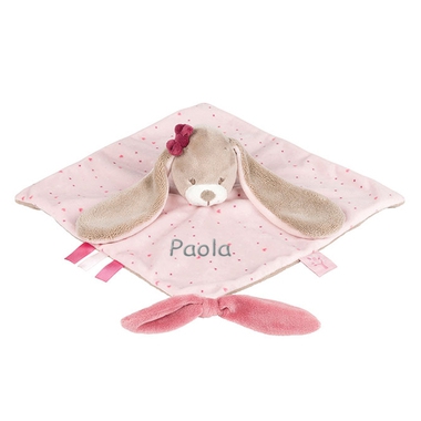 doudou personnalisé zola la lapine rose doudou personnalisé zola la lapine rose