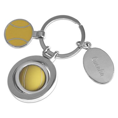 Porte-clés personnalisé balle de tennis Porte-clés personnalisé balle de tennis