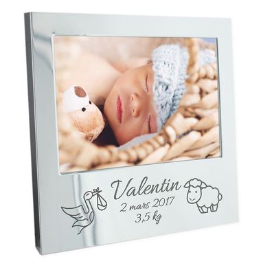 Cadre de naissance ou de baptême personnalisé Cadre de naissance ou de baptême personnalisé