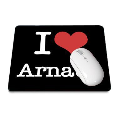 tapis de souris i love noir tapis de souris i love noir