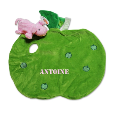 Doudou petit cochonnet brodé Doudou petit cochonnet brodé