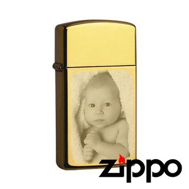 Zippo Slim gravé Zippo Slim gravé
