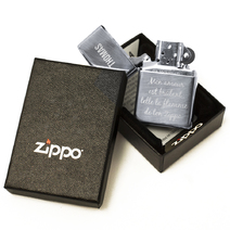 Zippo® gravé prénom 
