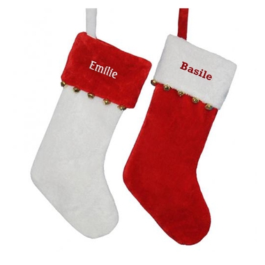 Chaussette de Noël à grelots Chaussette de Noël à grelots