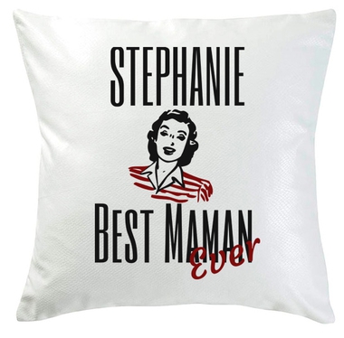 Coussin personnalisé my best Mum Coussin personnalisé my best Mum