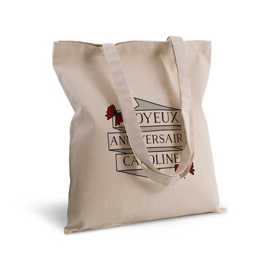 Tote bag personnalisé Bolduc Tote bag personnalisé Bolduc