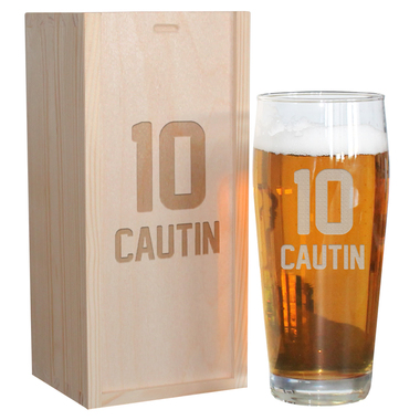 Coffret verre du supporter Coffret verre du supporter