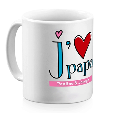 Mug j'aime mes parents Mug j'aime mes parents