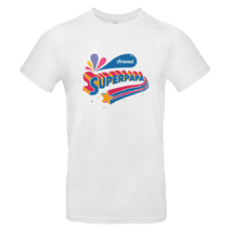 T-shirt Super Papa homme 100% coton bio