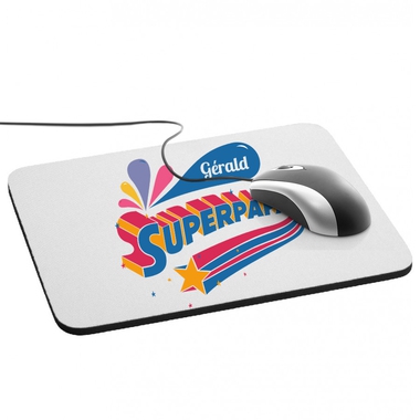 tapis de souris super papa tapis de souris super papa
