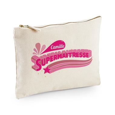 pochette super maitresse personnalisee pochette super maitresse personnalisee