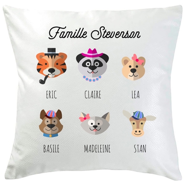 coussin animaux en folie coussin animaux en folie