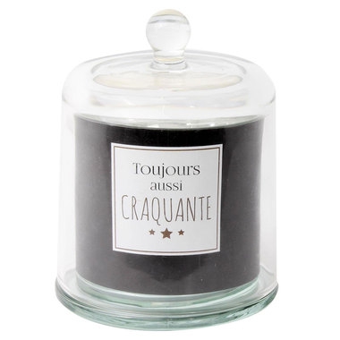 bougie vanille sous cloche craquante bougie vanille sous cloche craquante