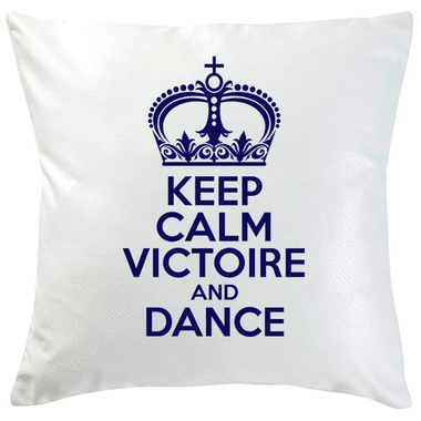 Coussin Keep Calm personnalisé marine Coussin Keep Calm personnalisé marine