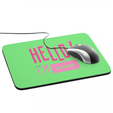Tapis de souris HELLO personnalisé Tapis de souris HELLO personnalisé