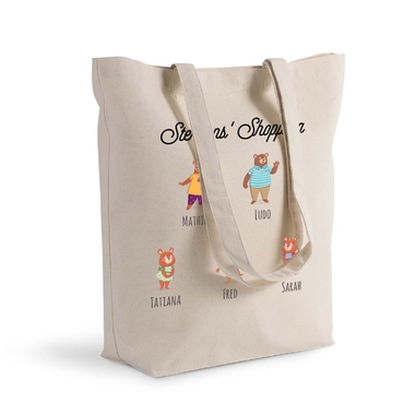 Tote bag My Family Bear Tote bag My Family Bear