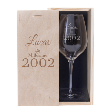 Verre à vin personnalisé age Verre à vin personnalisé age
