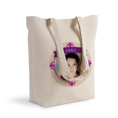 Sac shopping cadre princier Sac shopping cadre princier