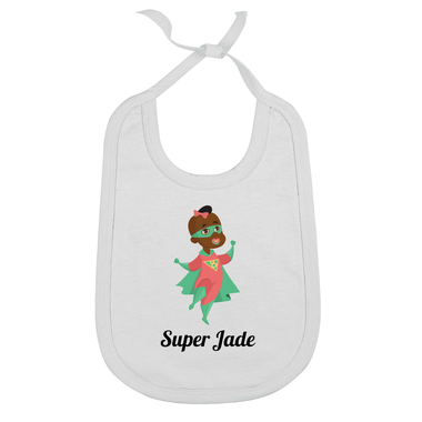 Bavoir personnalisé super heros Bavoir personnalisé super heros