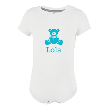 Body bébé personnalisé prénom + motif Body bébé personnalisé prénom + motif