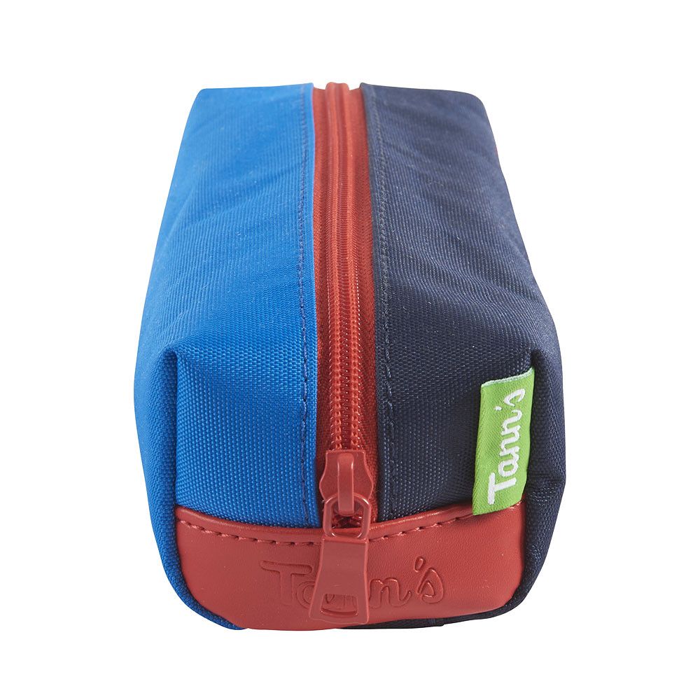 Trousse Tann's Océan bleue brodée