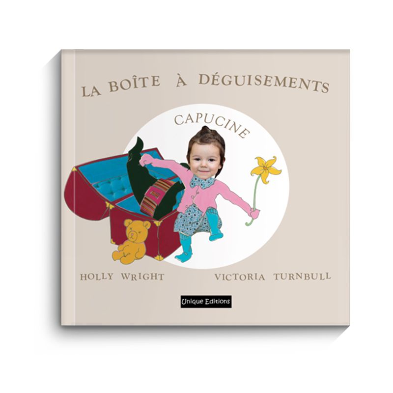 Livre photo personnalisé La boîte à déguisements