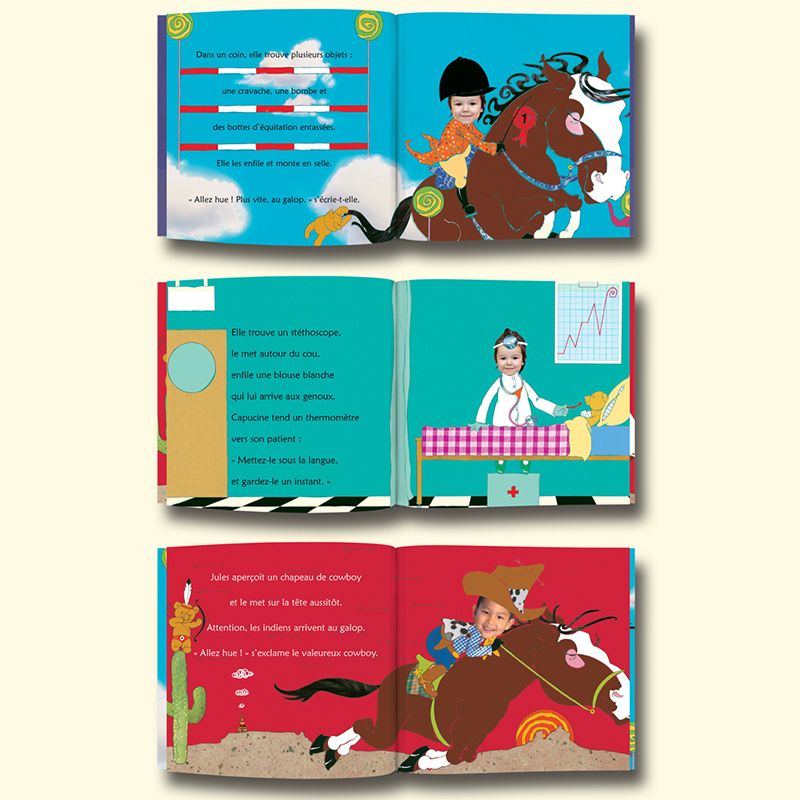 Livre photo personnalisé La boîte à déguisements