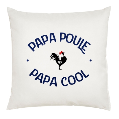 Coussin pour un papa poule Coussin pour un papa poule