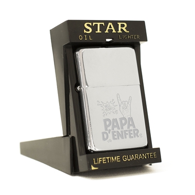 Briquet Star Papa d'Enfer