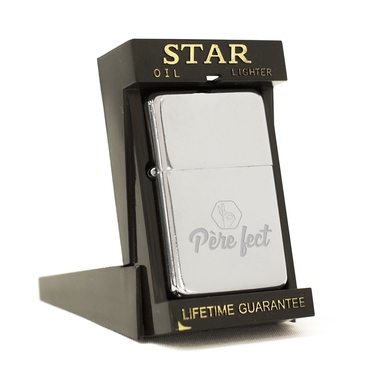 Briquet Star chromé Père-fect Briquet Star chromé Père-fect