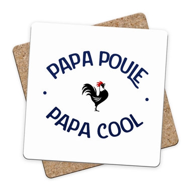 Sous-bock Papa Poule - Cool Sous-bock Papa Poule - Cool