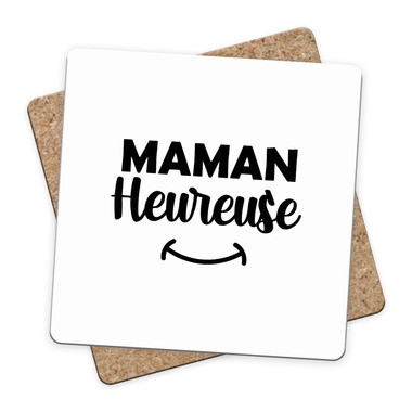 Sous-bock Maman heureuse Sous-bock Maman heureuse