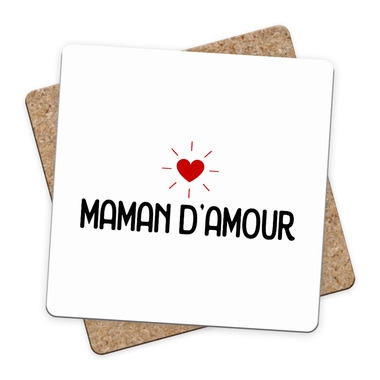 Sous-bock Maman d'amour Sous-bock Maman d'amour