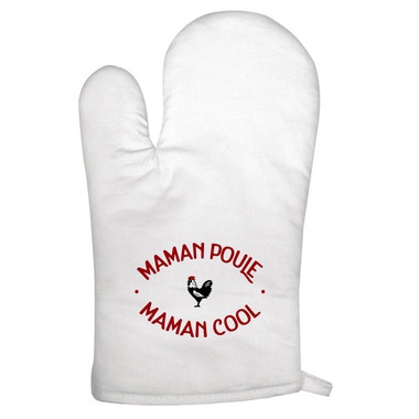 Gant de cuisine Maman Poule Maman Cool Gant de cuisine Maman Poule Maman Cool