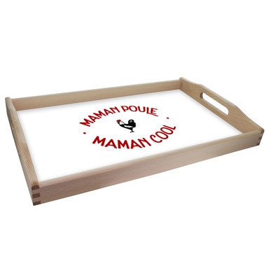 Plateau sublimé Maman Poule Maman Cool Plateau sublimé Maman Poule Maman Cool