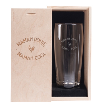 Verre à bière Maman Poule Maman Cool Verre à bière Maman Poule Maman Cool
