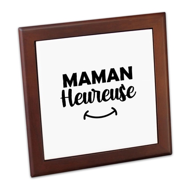 Dessous de plat Maman heureuse Dessous de plat Maman heureuse