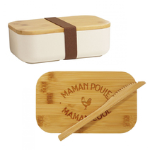 Lunchbox en Bambou Maman Poule Maman Cool