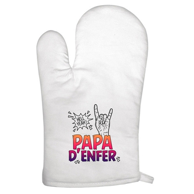 Gant de cuisine Papa d'enfer Gant de cuisine Papa d'enfer
