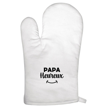 Gant de cuisine Papa heureux Gant de cuisine Papa heureux