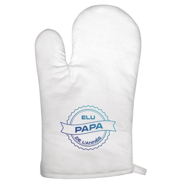 Gant de cuisine Elu papa de l'année Gant de cuisine Elu papa de l'année