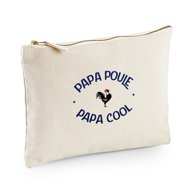 Pochette multi-usages Papa Poule - Cool Pochette multi-usages Papa Poule - Cool