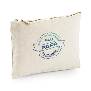 Pochette multi-usages Elu Papa de l'année Pochette multi-usages Elu Papa de l'année