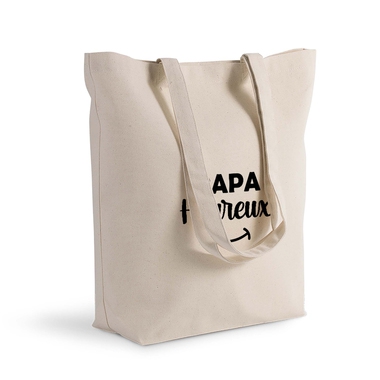 Sac shopping papa heureux Sac shopping papa heureux