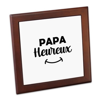 Dessous de plat papa heureux Dessous de plat papa heureux