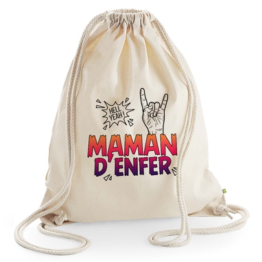 Sac de loisir beige Maman d'Enfer Sac de loisir beige Maman d'Enfer