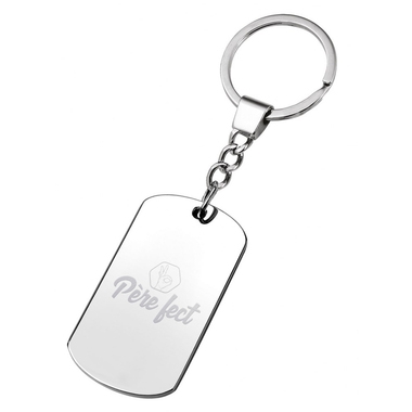 Porte-clés plaque père-fect Porte-clés plaque père-fect