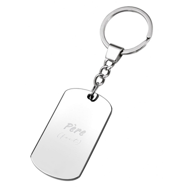Porte clés plaque Père (fect) Porte clés plaque Père (fect)