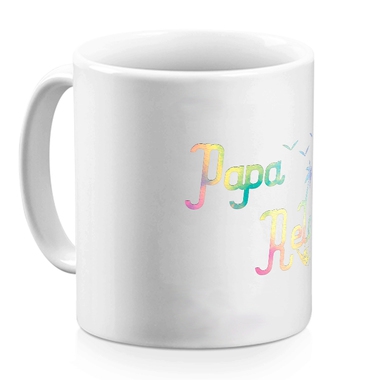 Mug blanc papa relax Mug blanc papa relax