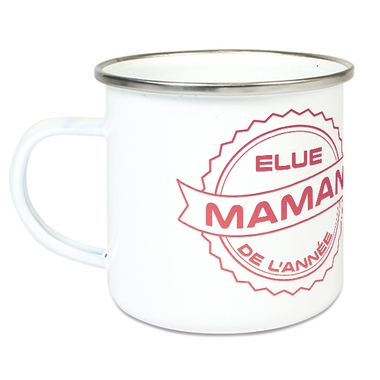 Tasse émaillée Maman de l'année Tasse émaillée Maman de l'année